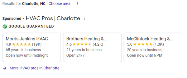 HVAC Pros Search Charlotte